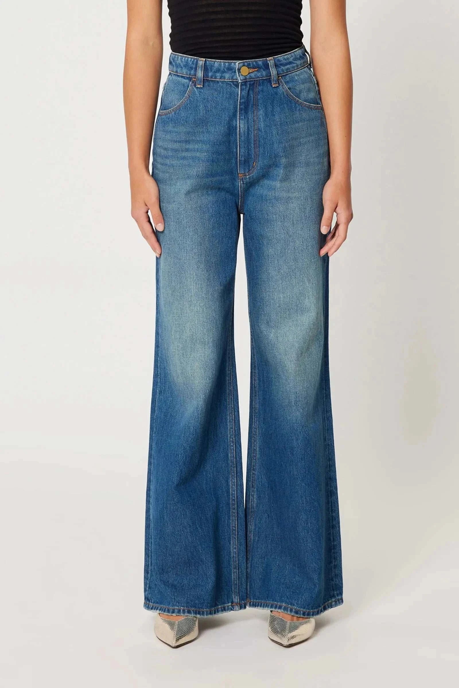 Rollas Studio Flare Eclipse Dark Vintage Blue