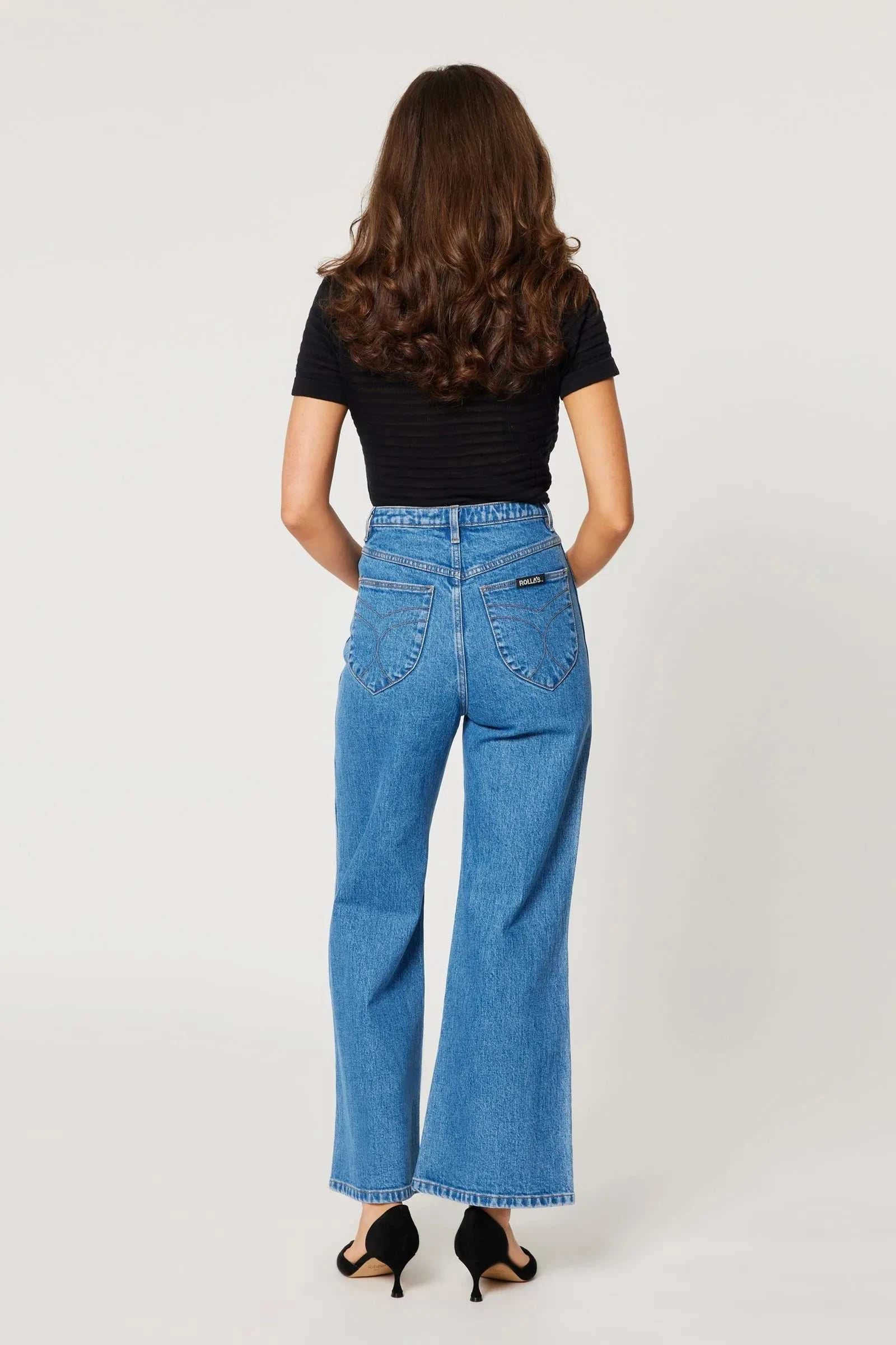 Rollas Sailor Jean Lia Mid Blue