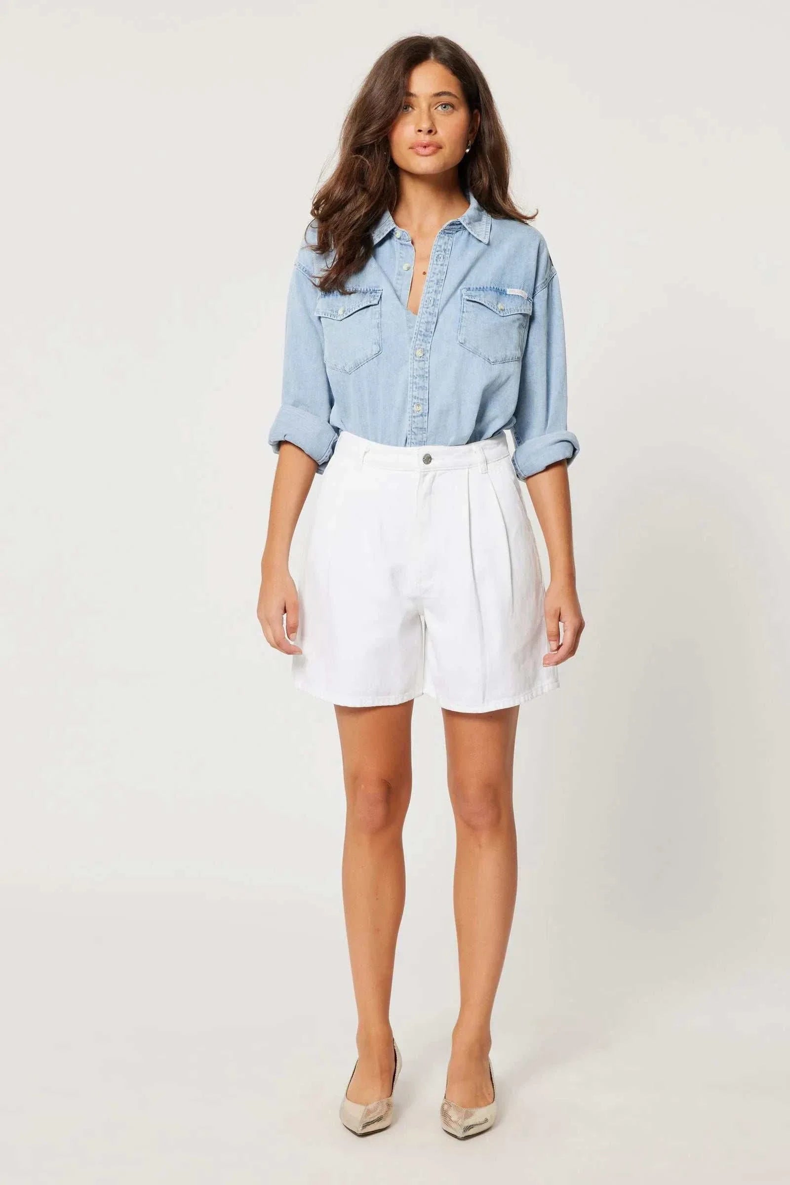 Rollas Horizon Short Vintage White