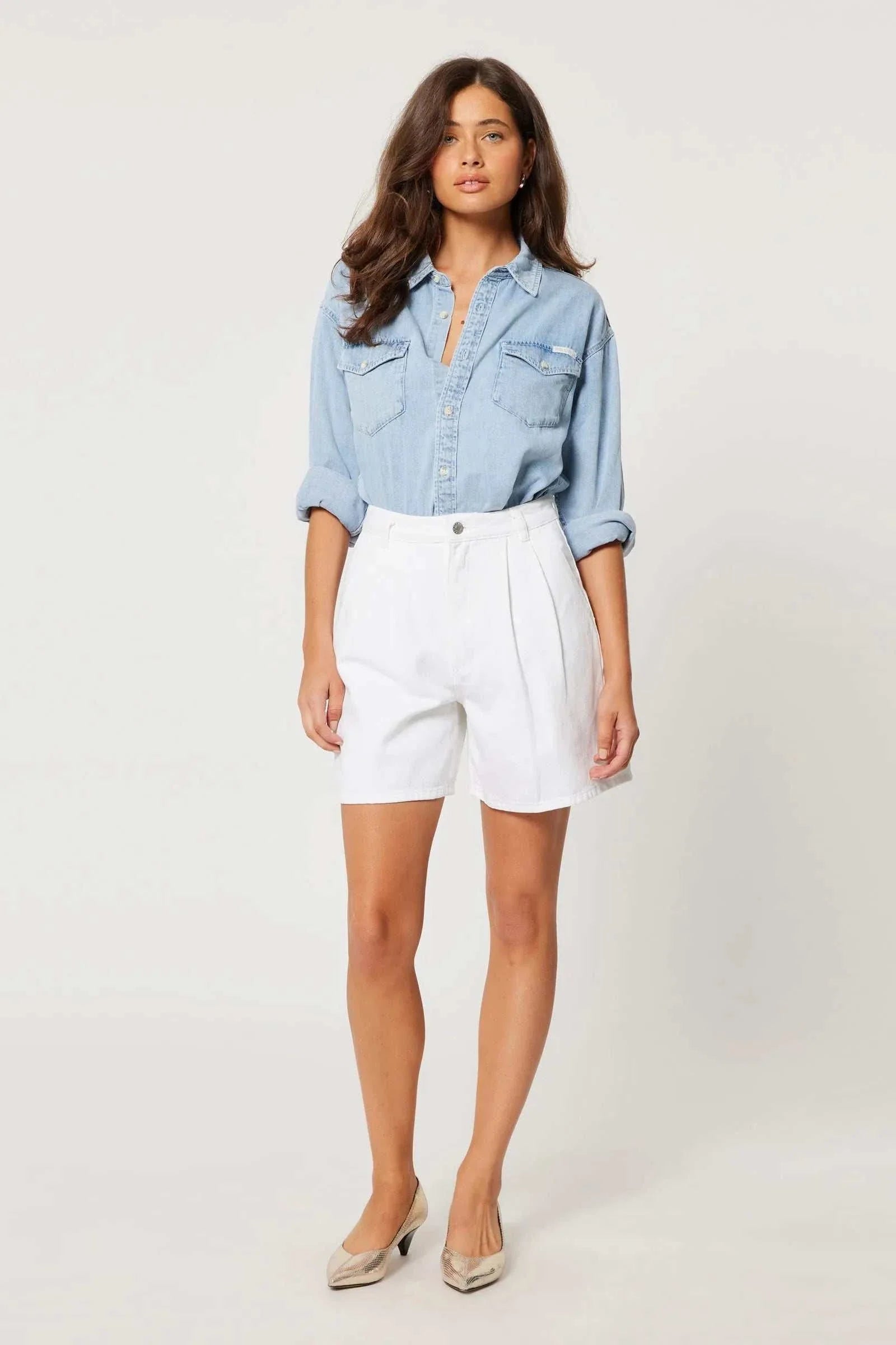 Rollas Horizon Short Vintage White