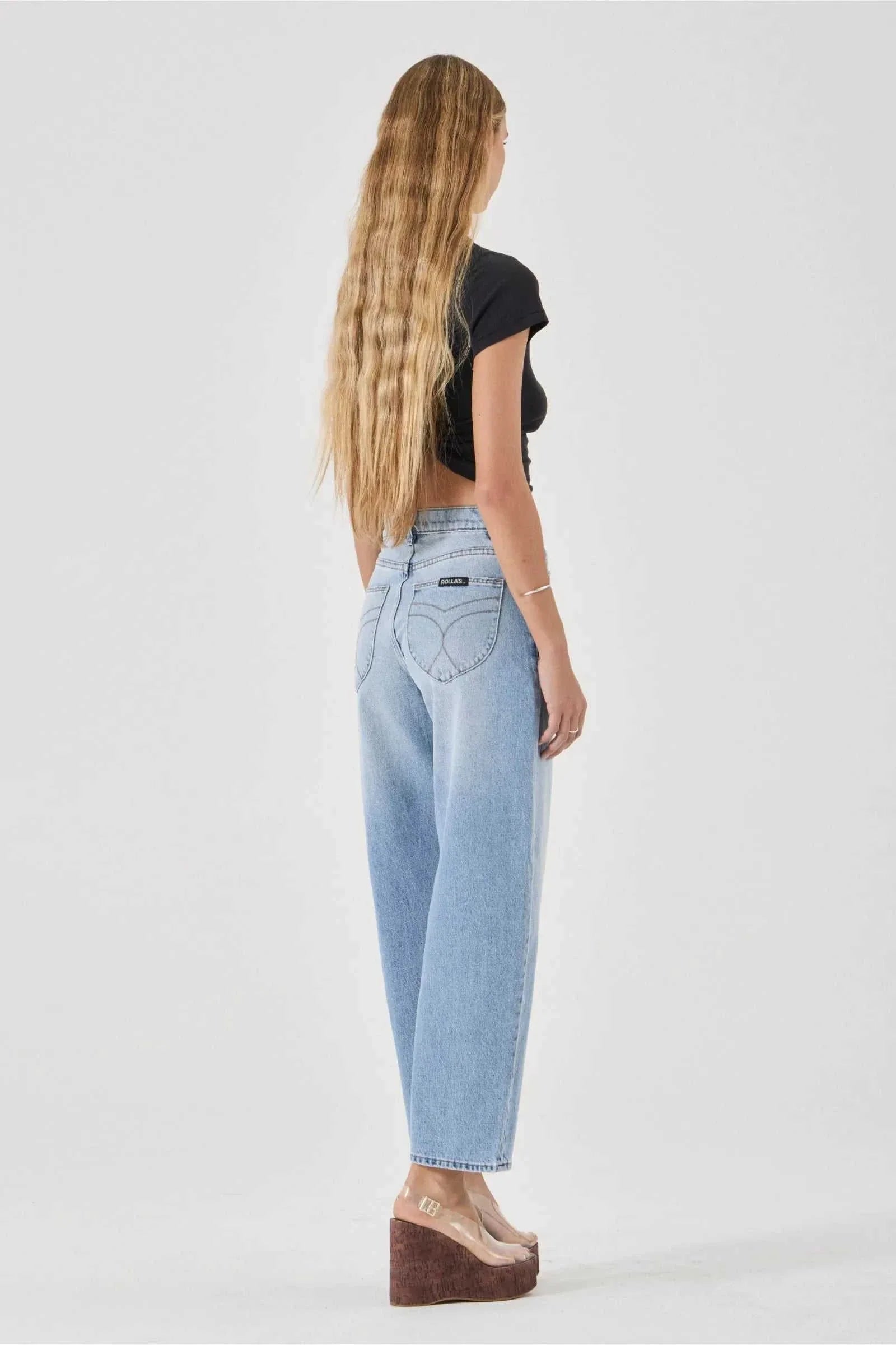 Rollas Sailor Jean Long Ashley Blue