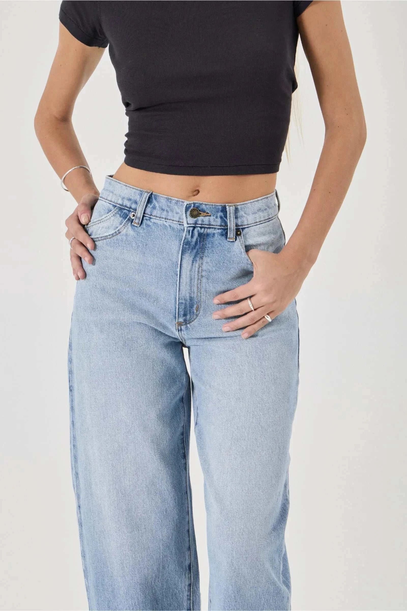 Rollas Sailor Jean Long Ashley Blue