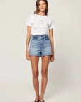 Rollas Dusters Short Canyon Blue Mid Vintage Blue