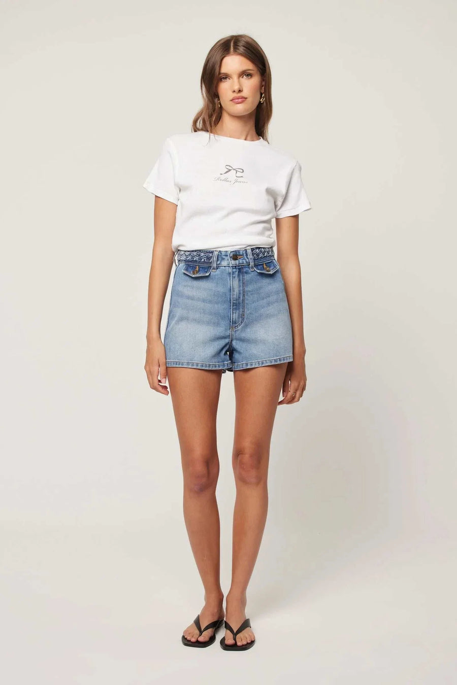 Rollas Dusters Short Canyon Blue Mid Vintage Blue