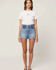Rollas Dusters Short Canyon Blue Mid Vintage Blue
