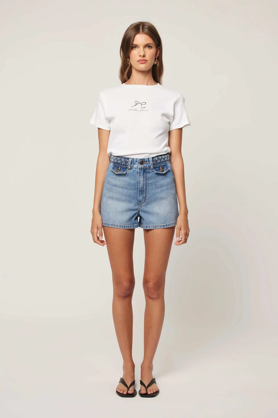 Rollas Dusters Short Canyon Blue Mid Vintage Blue