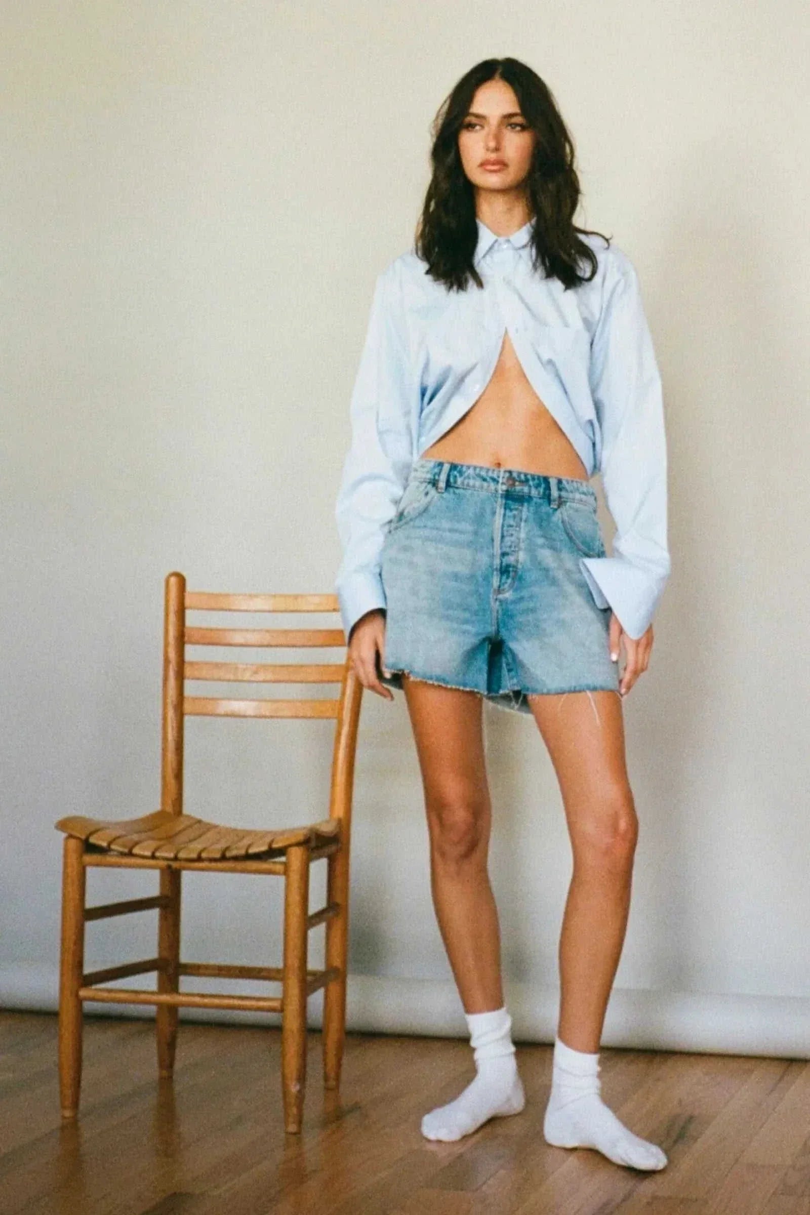 Rollas 90s Relaxed Short Brent Vintage Indigo