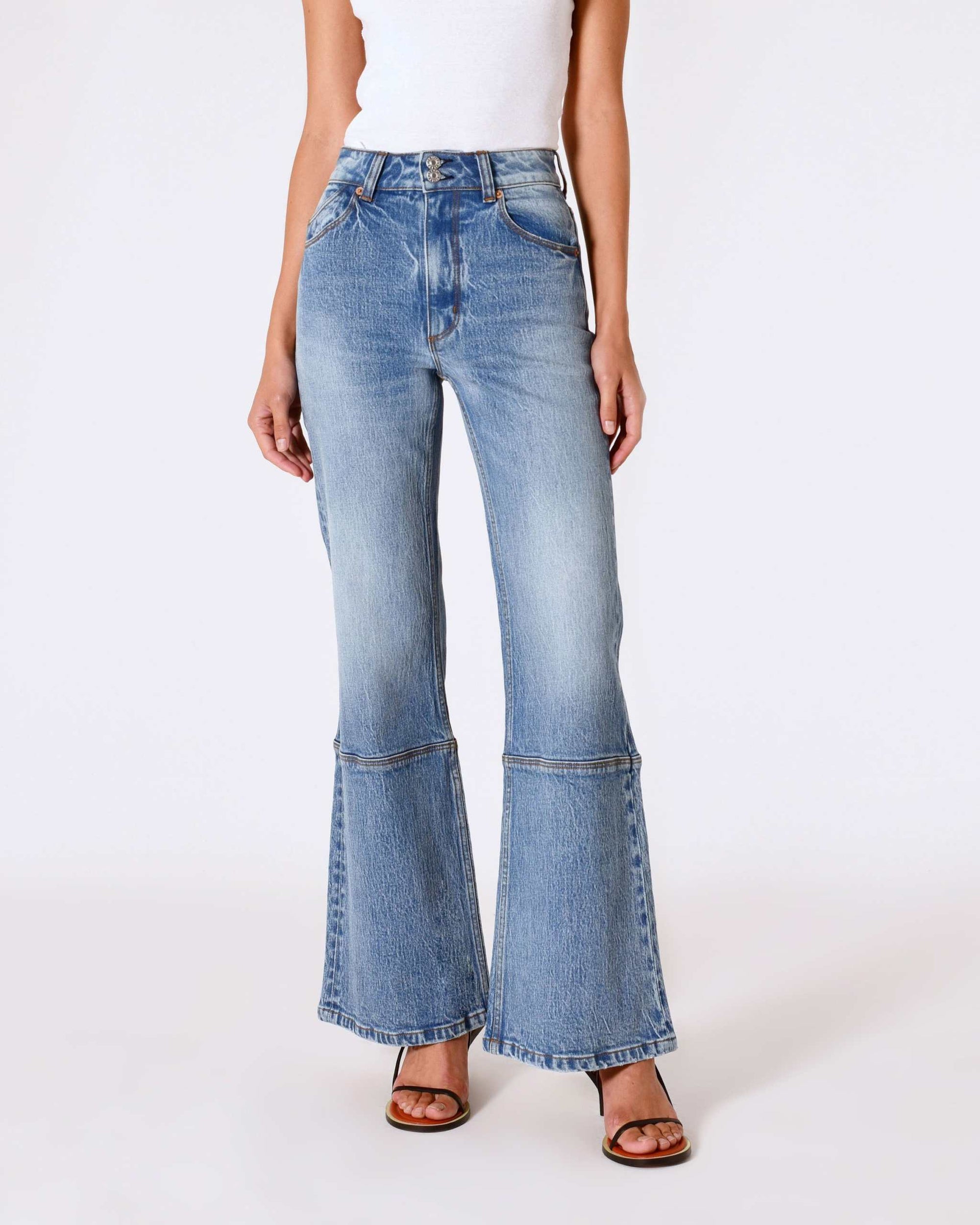 Rollas Eastcoast Flare High Rise Lennon Vintage