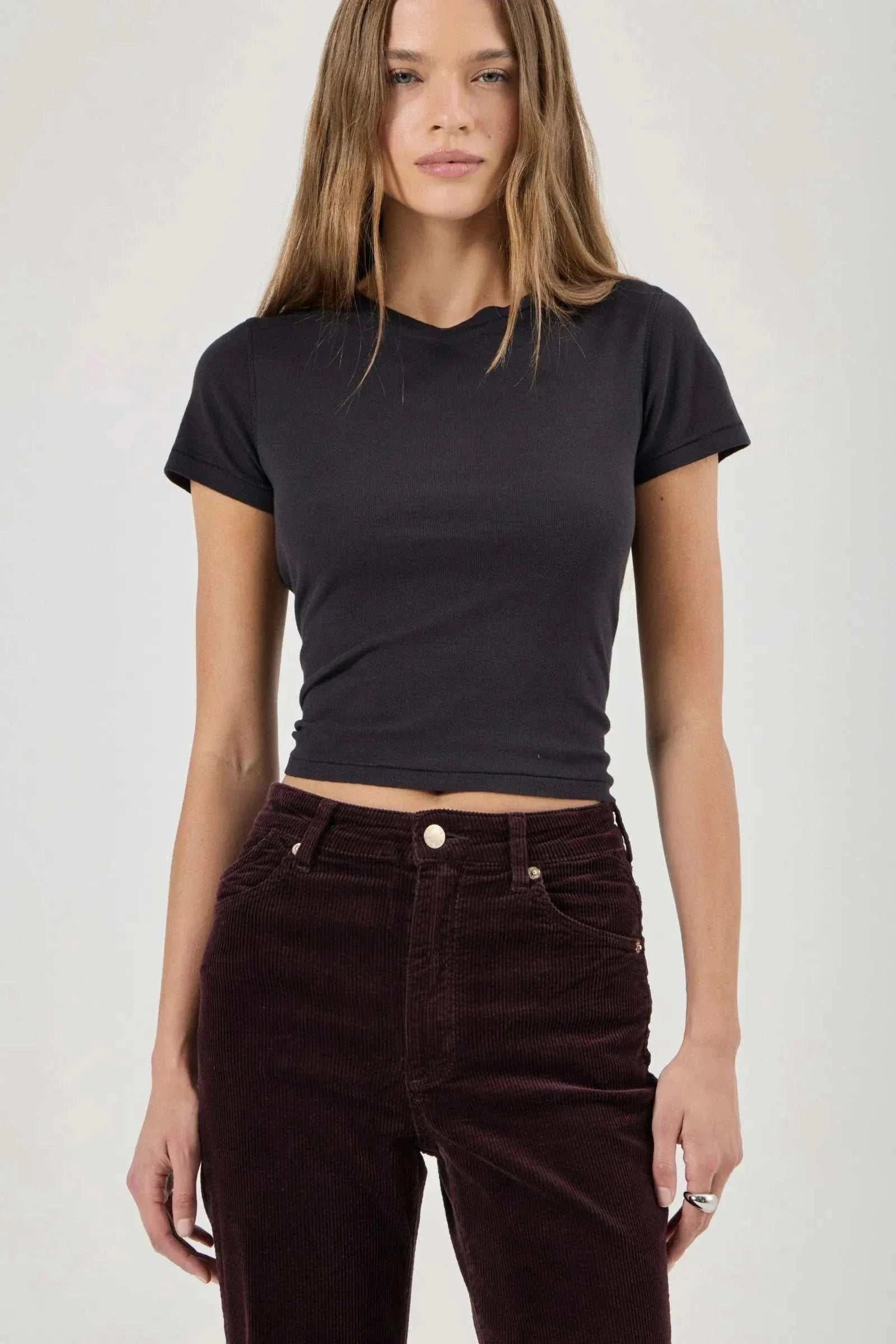 Rollas Eastcoast Flare Dark Cherry Cord