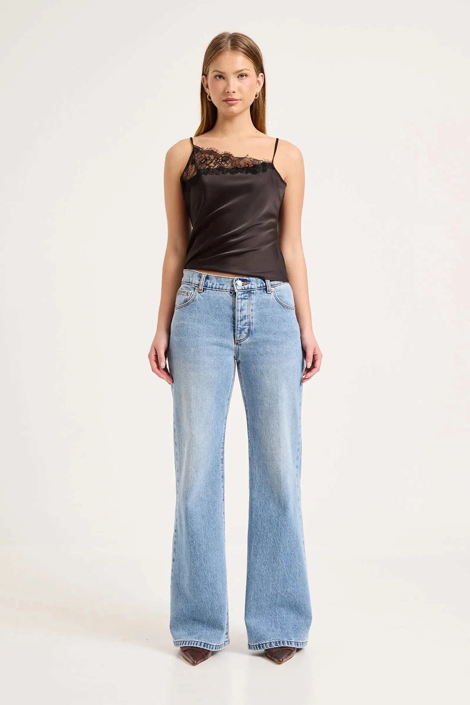 Rollas Rue Tie Cami Espresso
