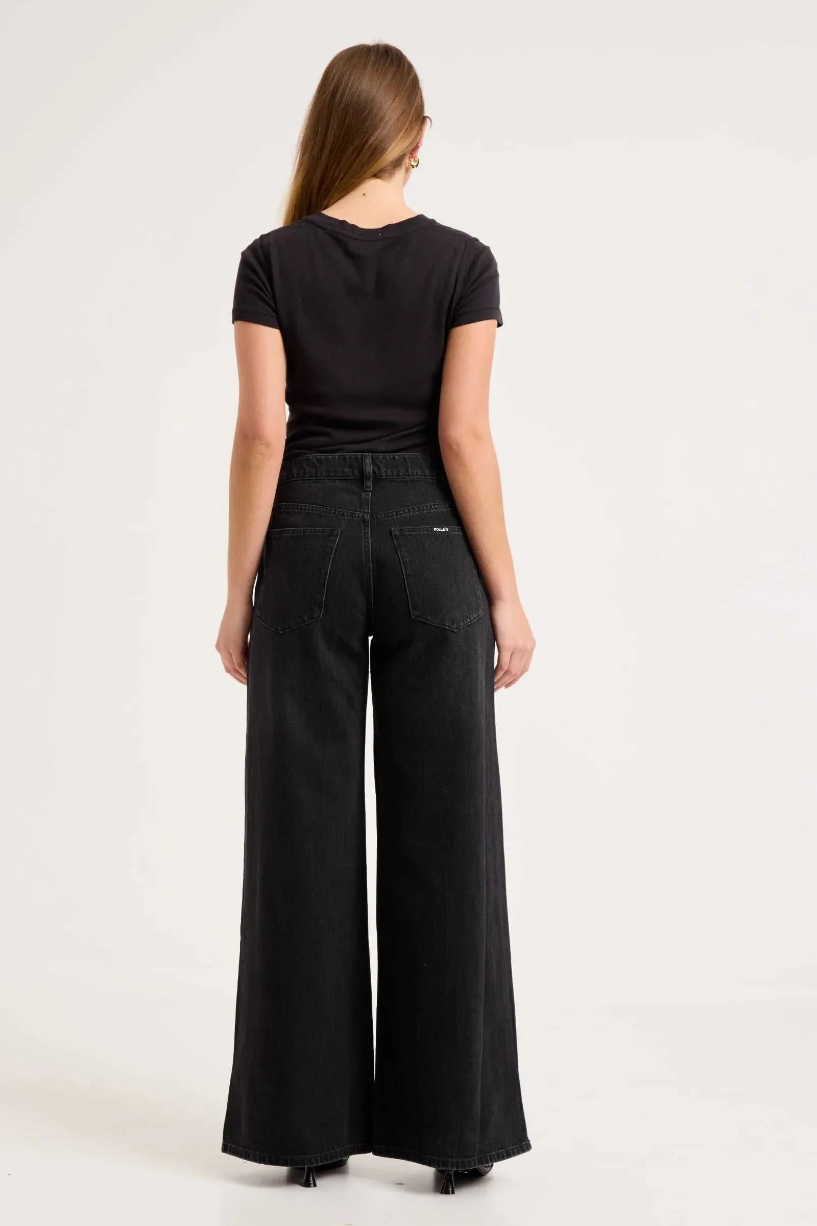 Rollas Frankie Loose Mercer Black