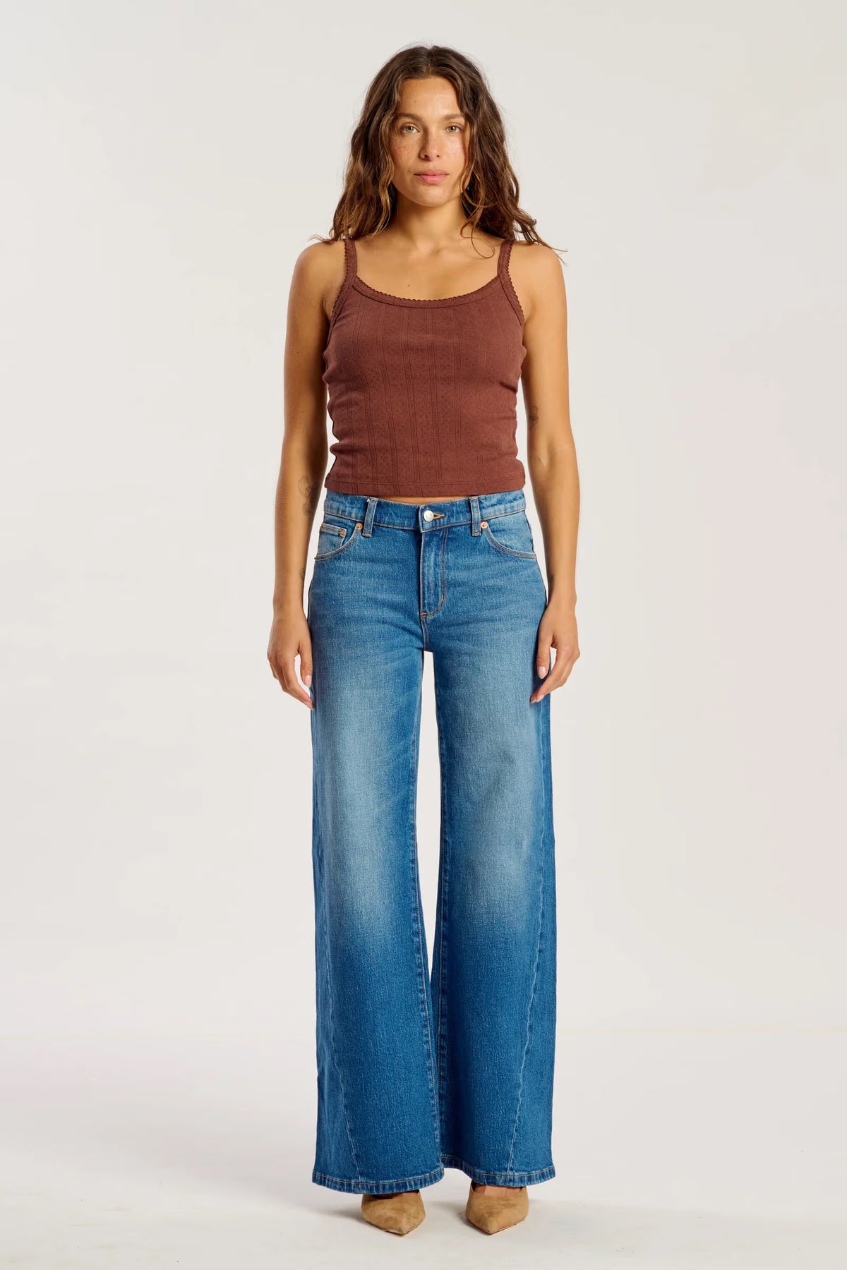 Rollas Jane Aline Twist Jeans Silverlake