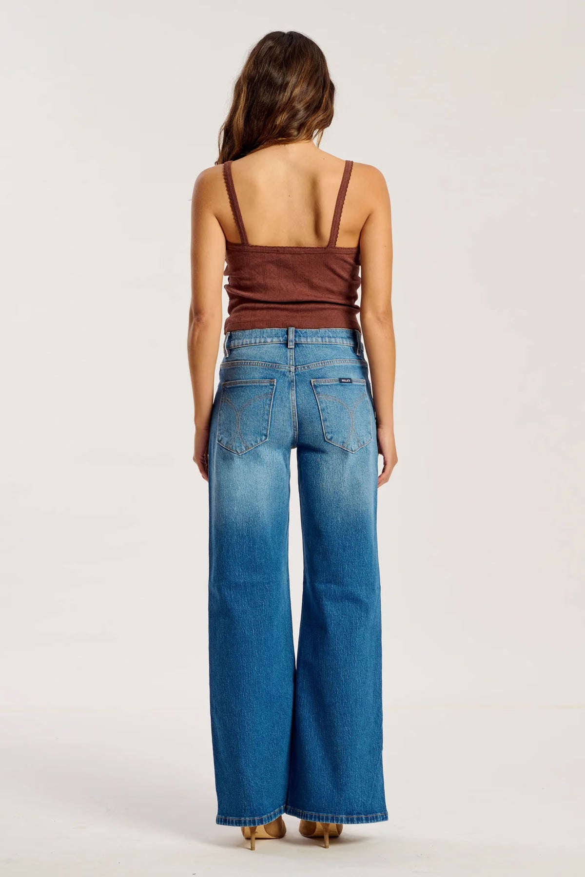 Rollas Jane Aline Twist Jeans Silverlake