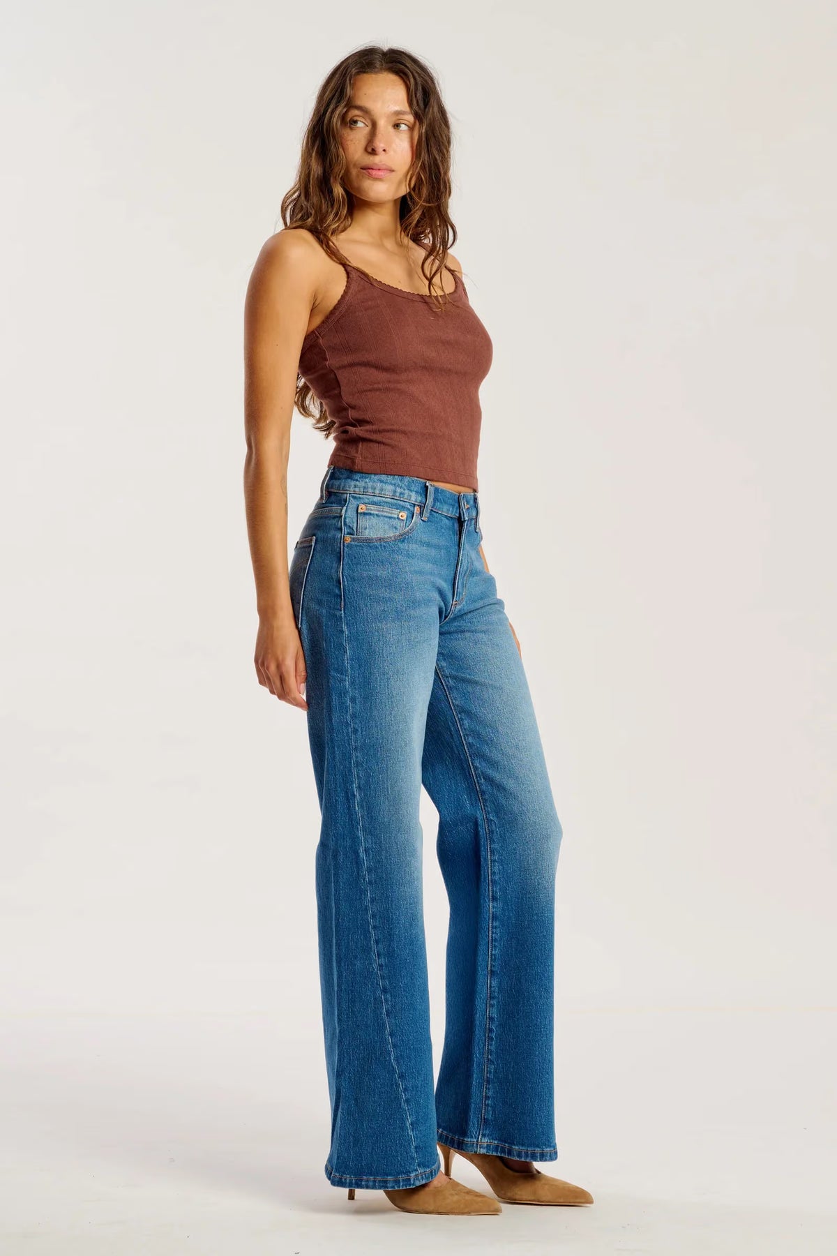 Rollas Jane Aline Twist Jeans Silverlake