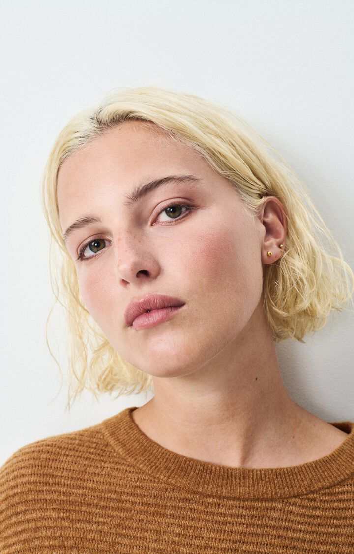 American Vintage Raxow Womens Jumper Brunette Melange