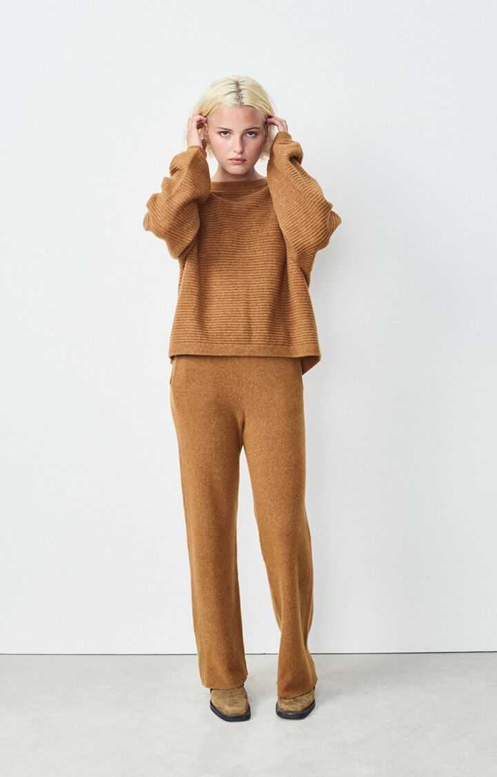 American Vintage Raxow Womens Jumper Brunette Melange