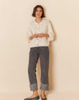 Indi and Cold 0 Blanco Cardigan