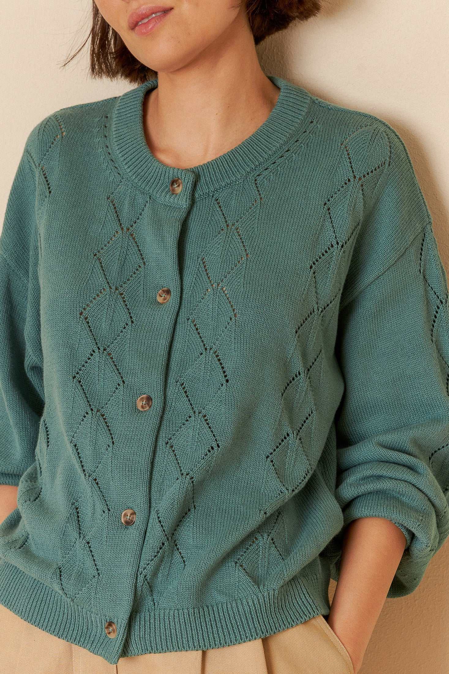 Indi and Cold 710 Esmeralda Cardigan