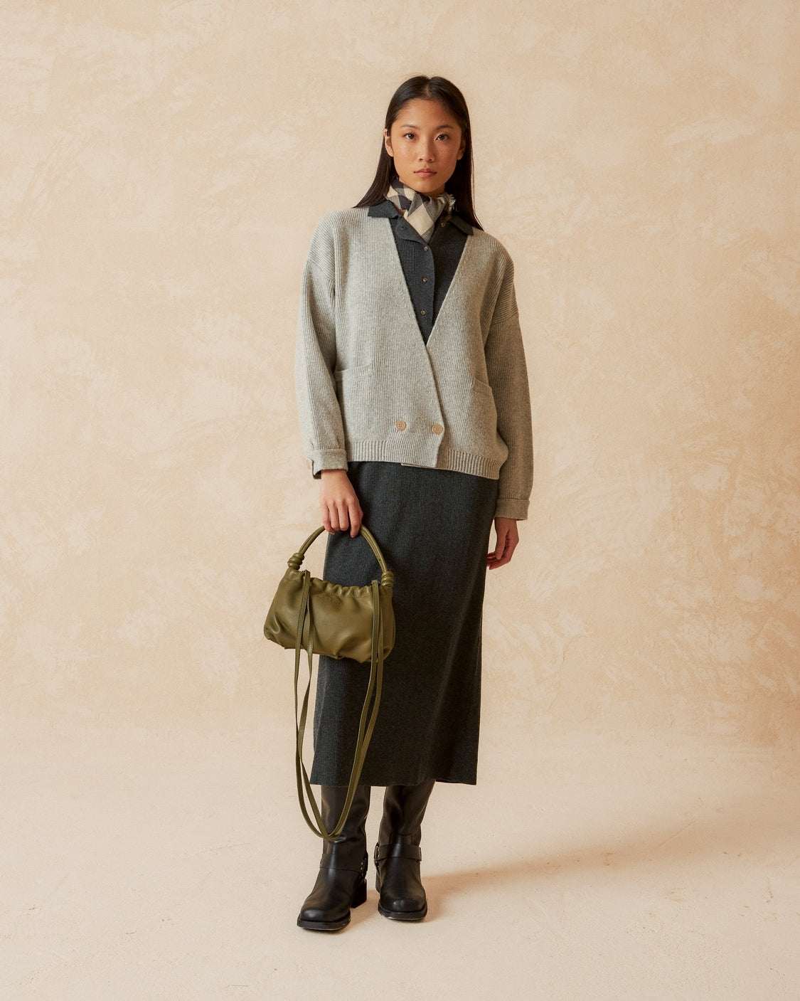 Indi and Cold Chaqueta Gris Vigore