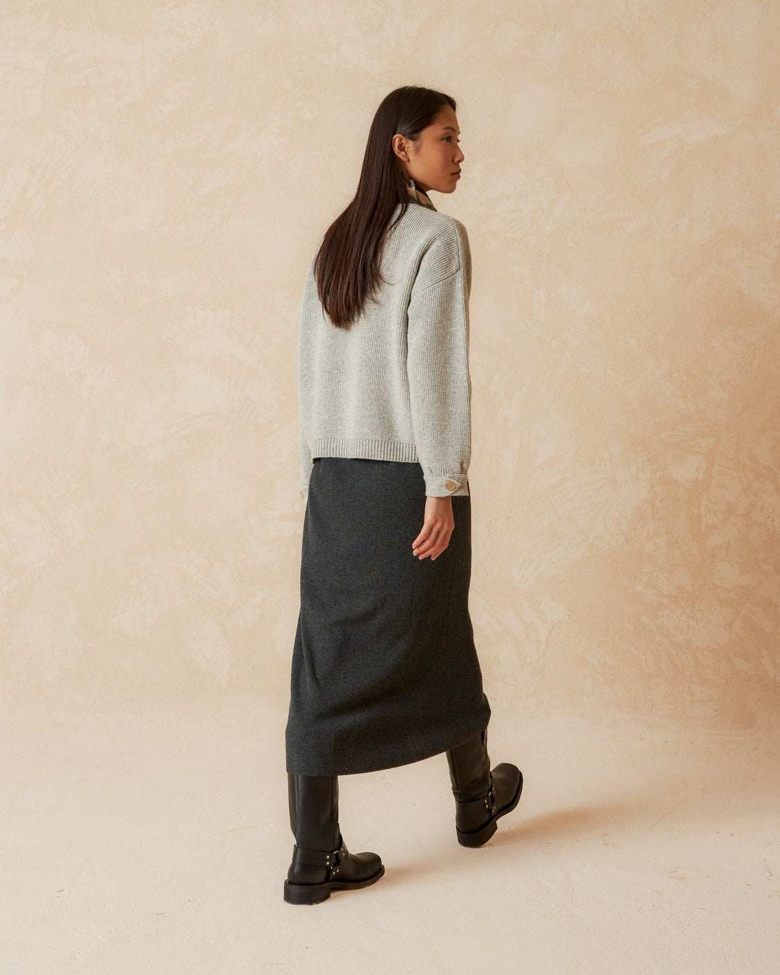 Indi and Cold Chaqueta Gris Vigore