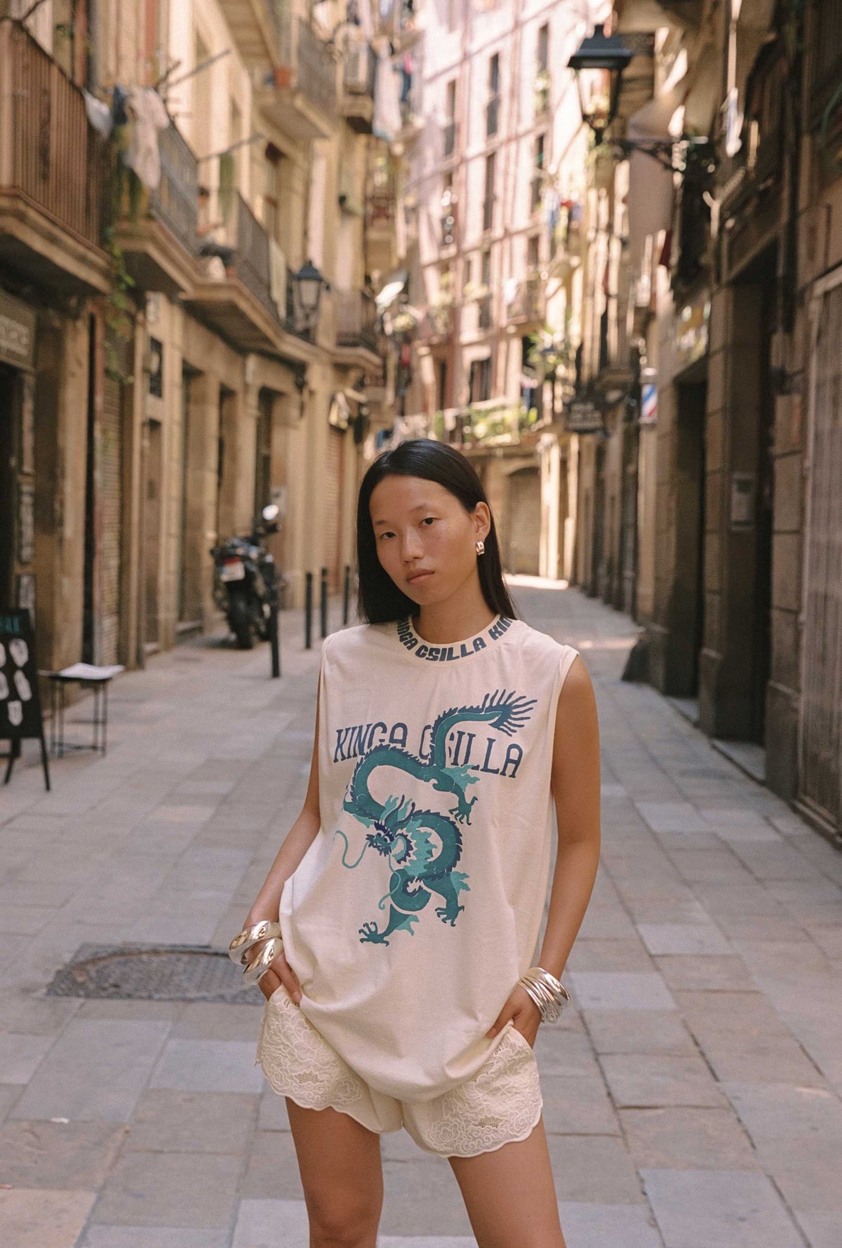 Kinga Csilla Rex Dragon Band Tank