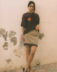 Ciao Ciao Vacation Tartan Check Mini Skirt