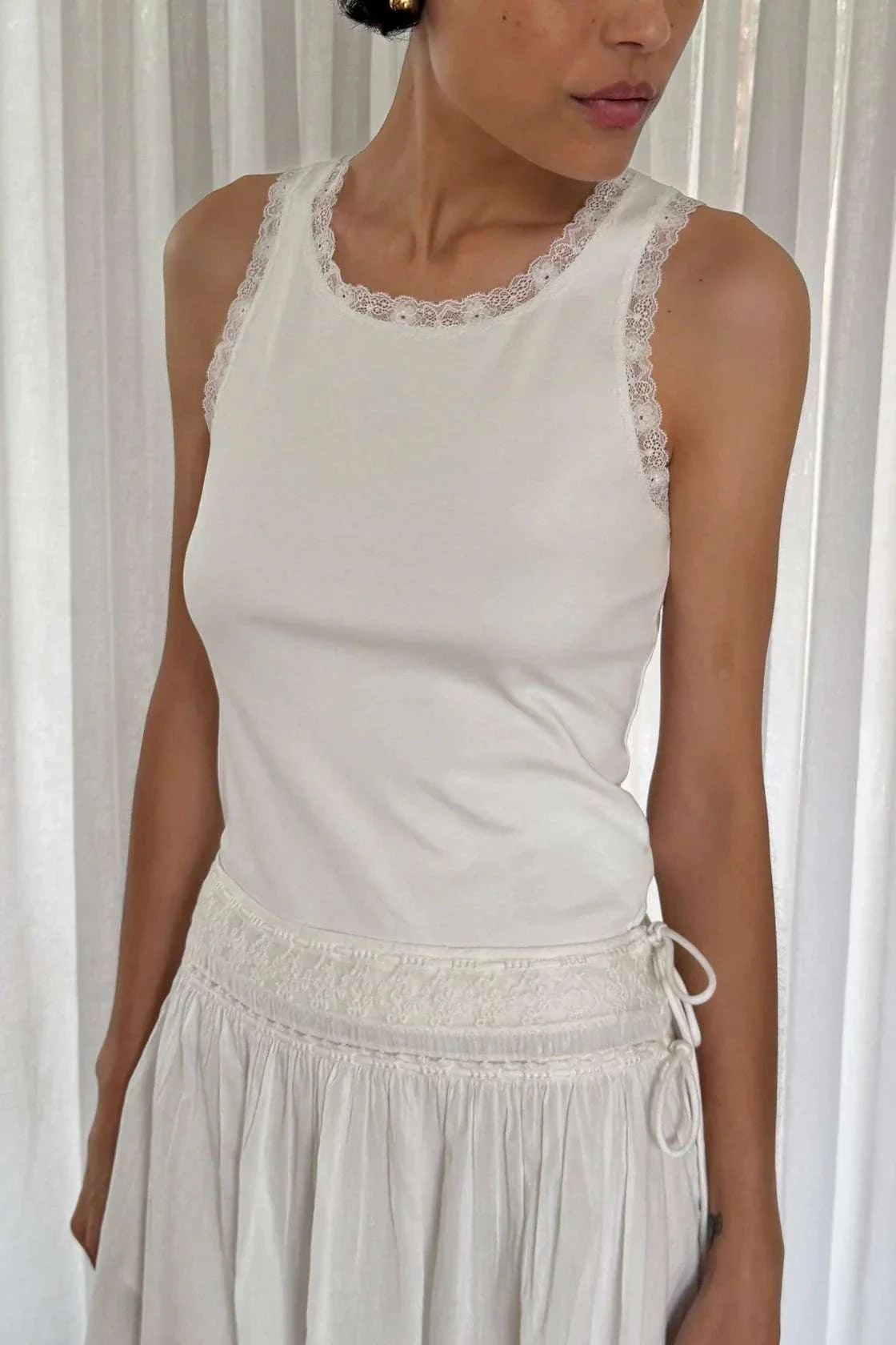 Posse Roberta Tank Ivory