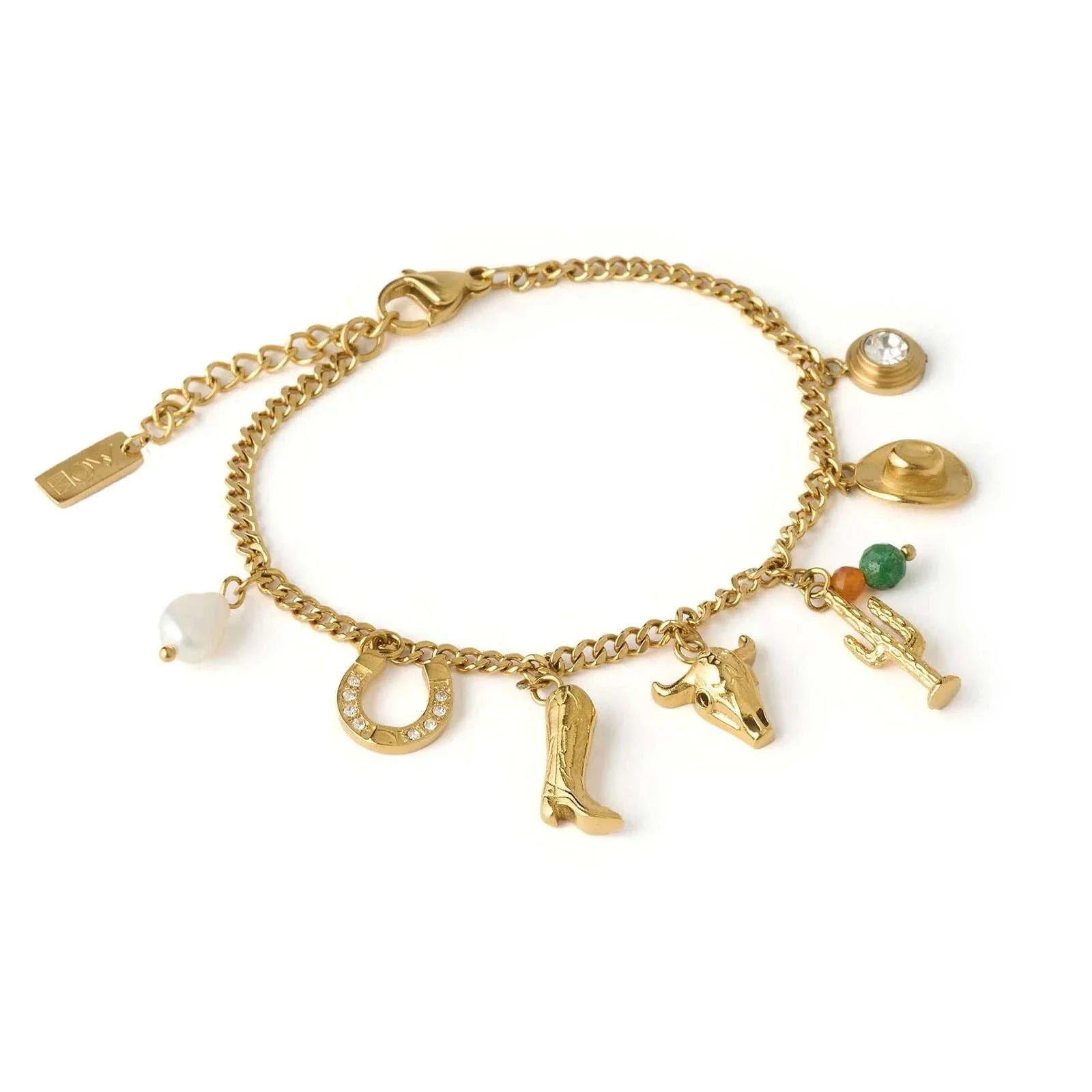 Arms of Eve Rodeo Charm Bracelet Gold