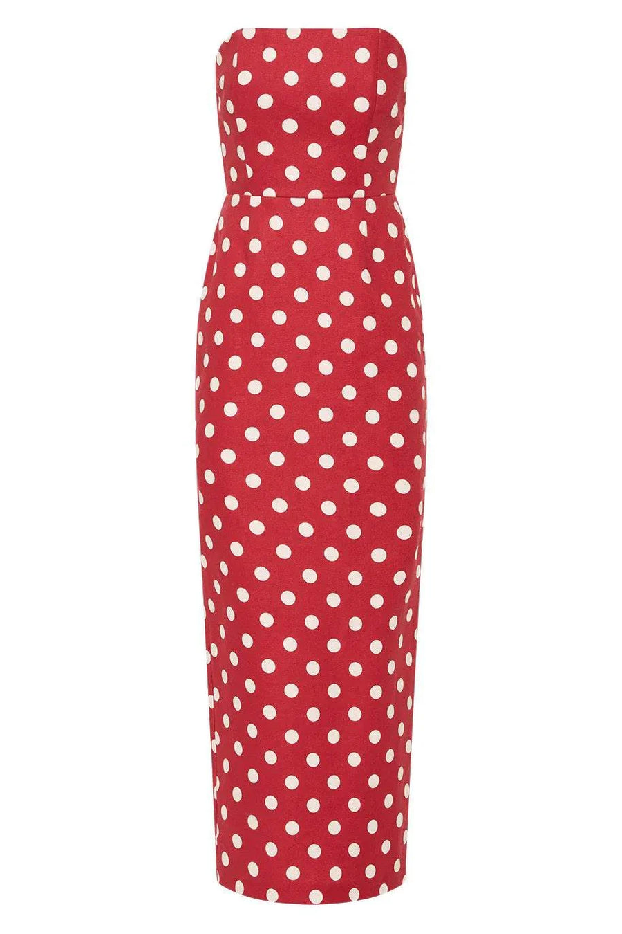 Posse Romeo Strapless Dress Polka Dot