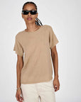 Rabens Saloner Esme Airy T Shirt Sand