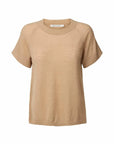 Rabens Saloner Esme Airy T Shirt Sand