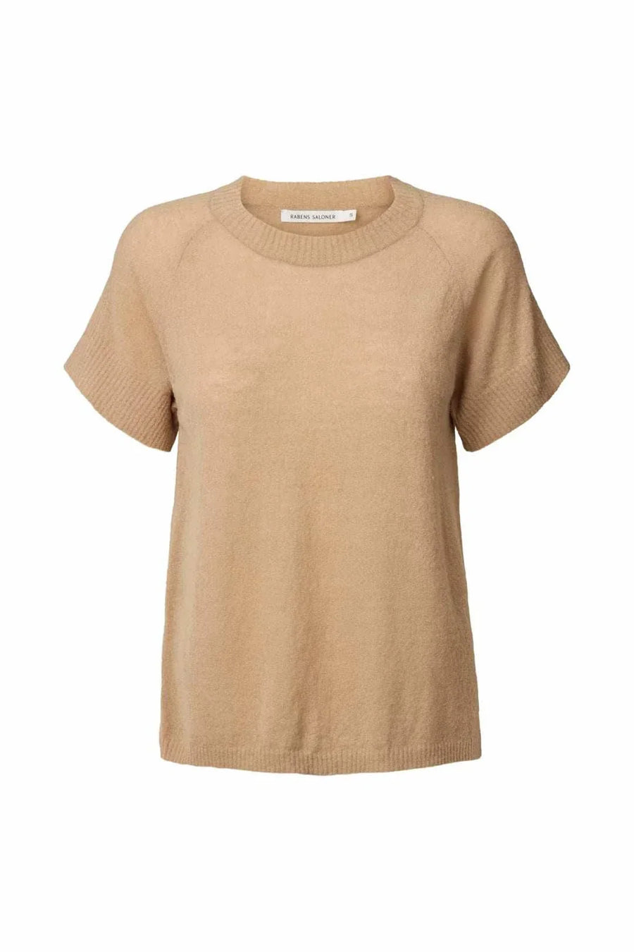 Rabens Saloner Esme Airy T Shirt Sand