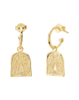 Murkani Rainbow Spirit Earrings Gold Plated