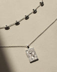 Murkani Rectangle Necklace Sterling Silver