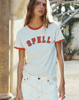Spell Roomie Shrunken Sports Tee Sand