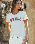 Spell Roomie Shrunken Sports Tee Sand