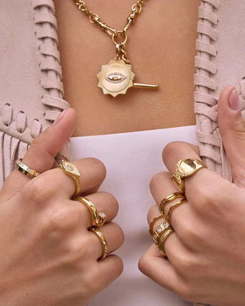 Arms of Eve Elysian Gold Ring