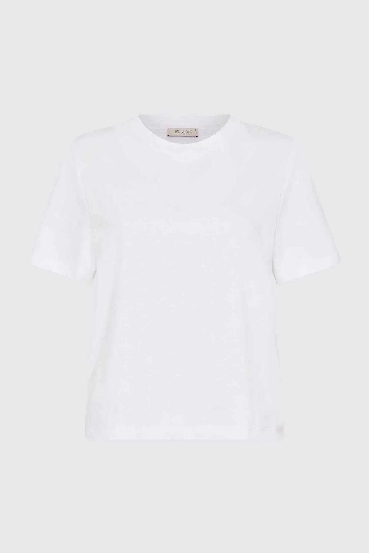 St Agni Organic Cotton Classic Tee White