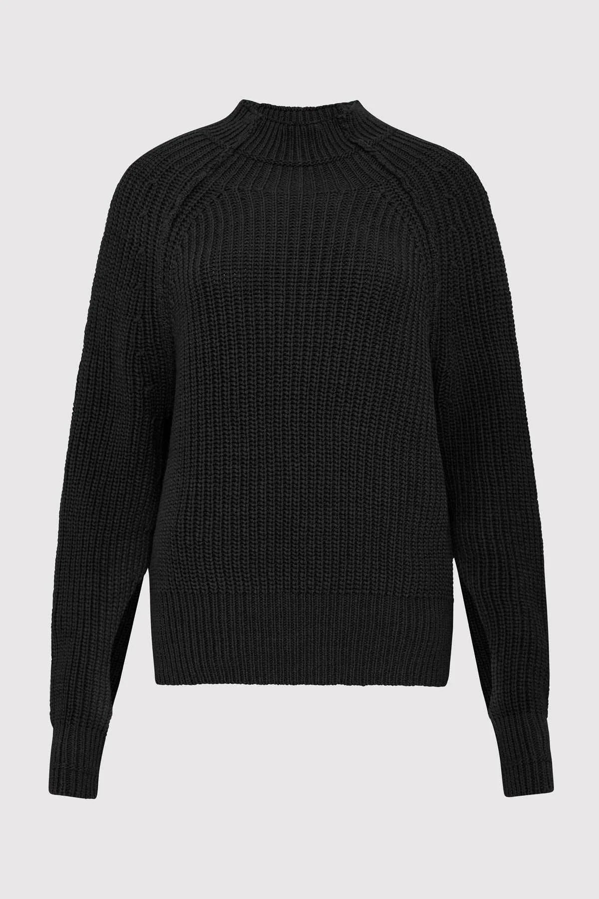 St Agni Split Sleeve Jumper Black