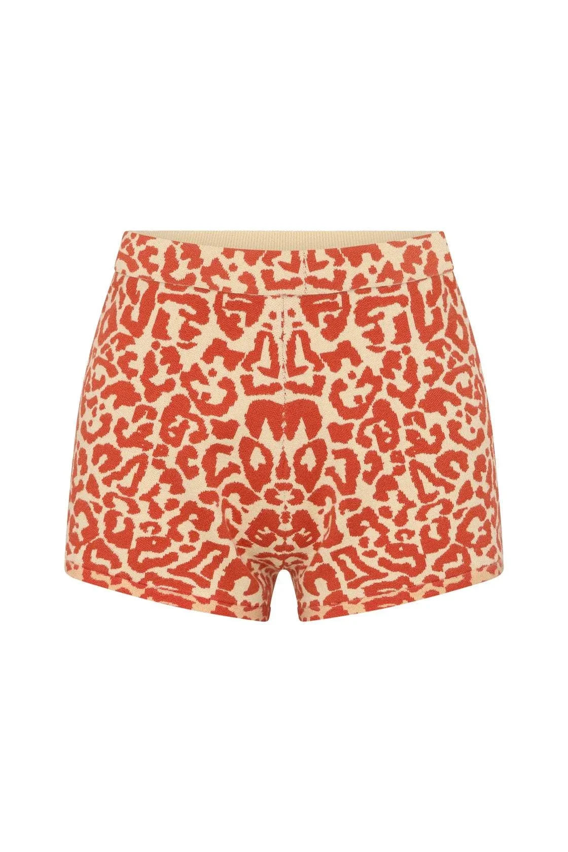 Posse Lexi Short Red Leopard
