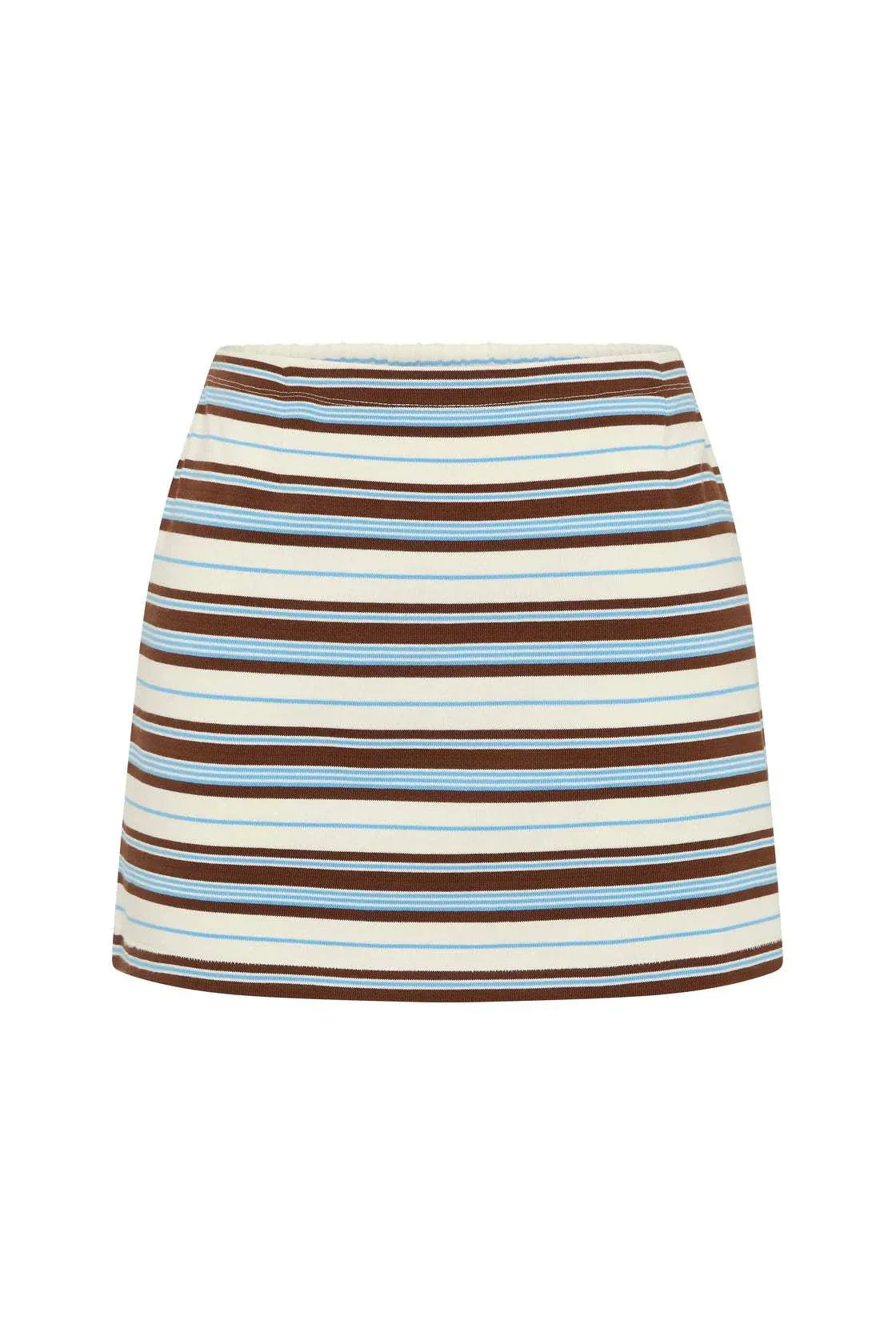 Posse Nadine Skirt Chocolate Multi Stripe