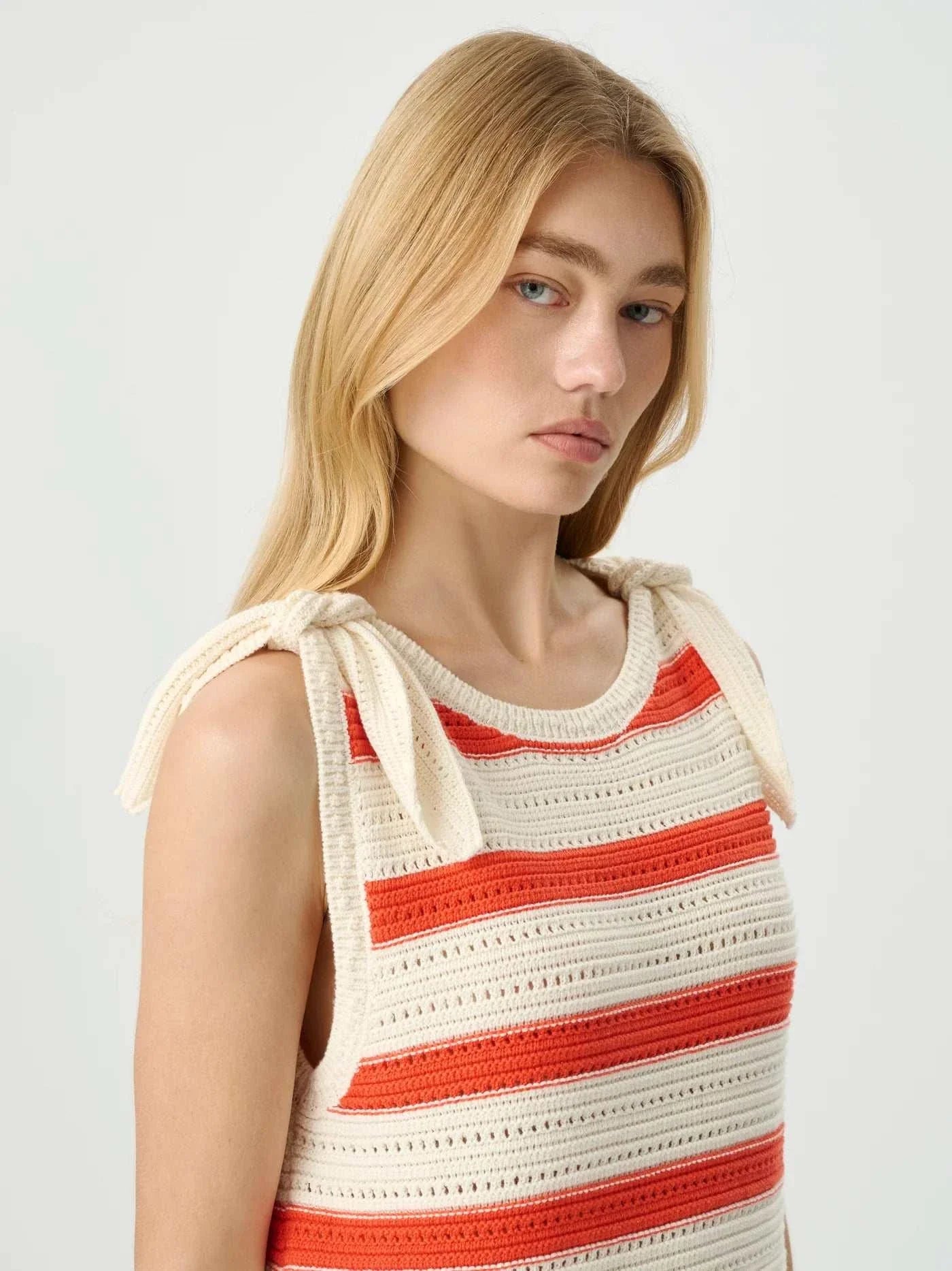 Roame Manon Knit Dress Rouge
