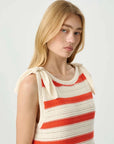 Roame Manon Knit Dress Rouge