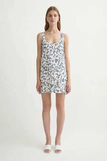 Posse Rue Dress Blue Baroque