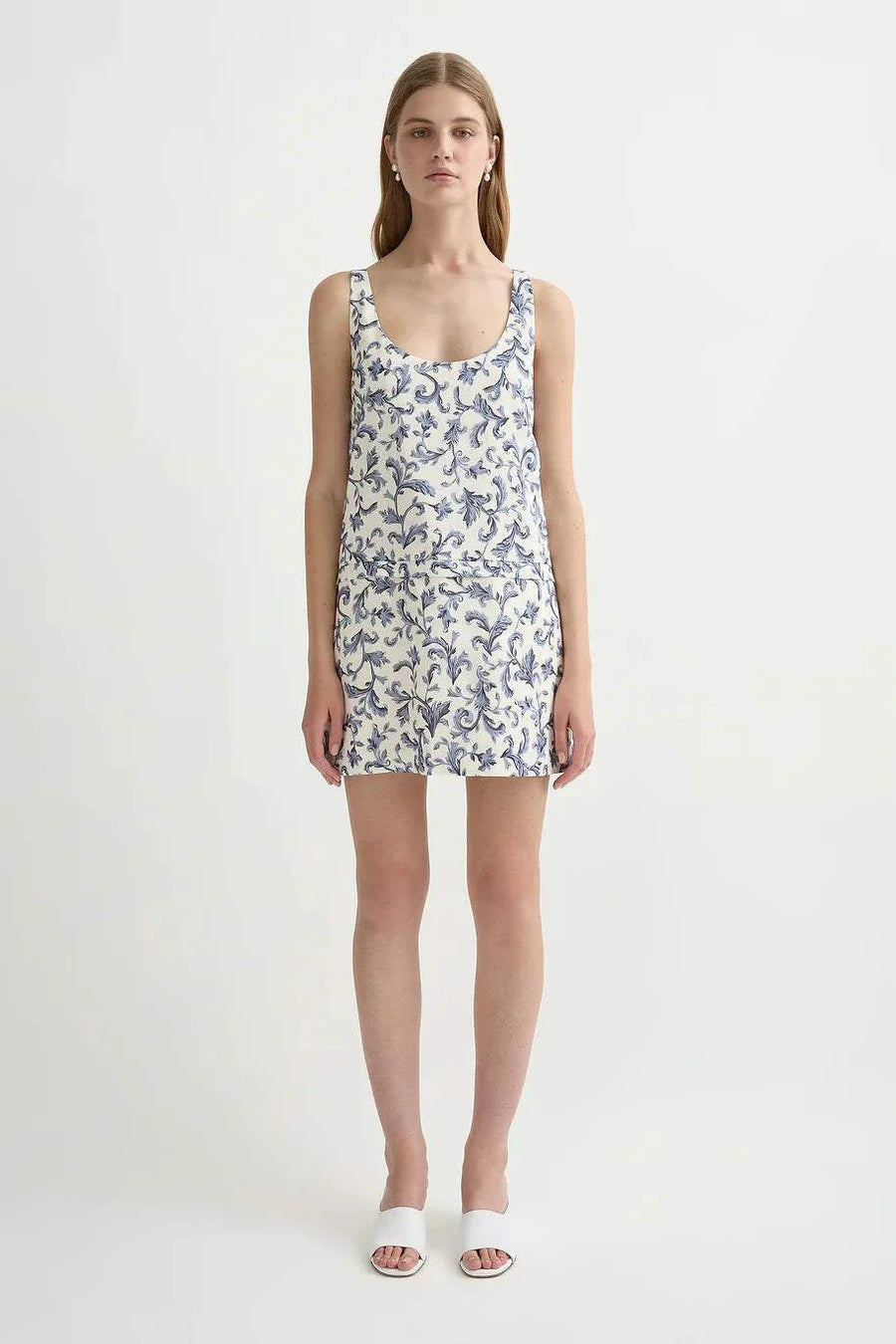 Posse Rue Dress Blue Baroque