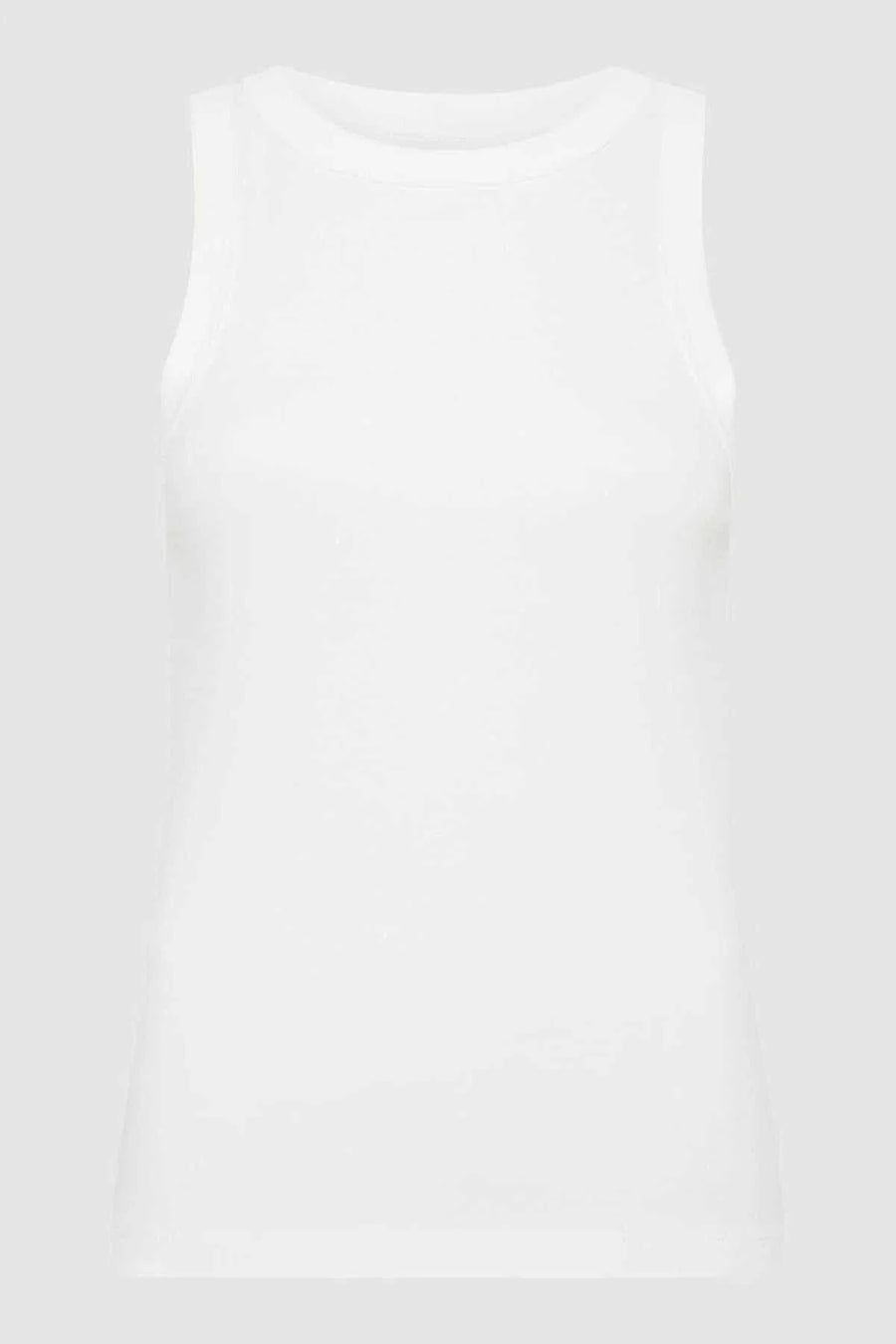St Agni Organic Cotton Bateau Tank White