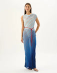 Roame Capri Maxi Dress Stripes of the Sea