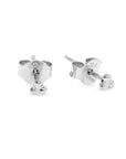 Midsummer Star 3 Dot Studs Silver