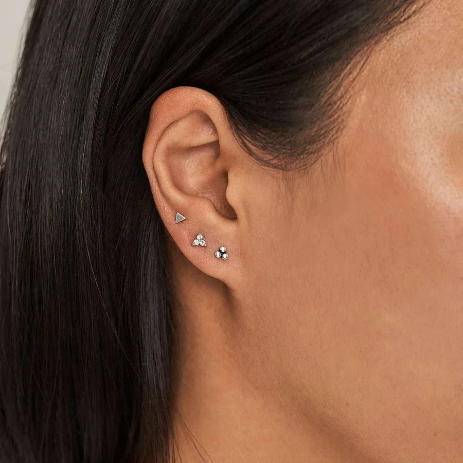 Midsummer Star Super Fine Tri-Ball Studs