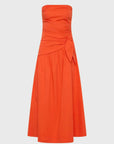 Roame Rene Tie Dress Poppy